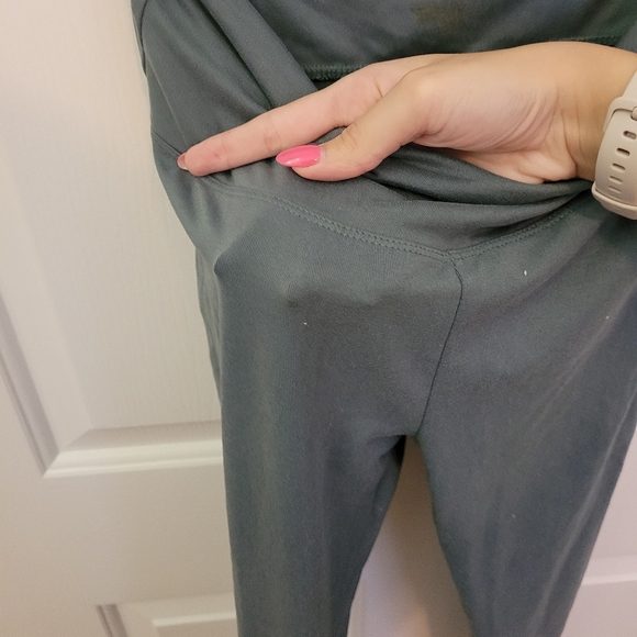 Dark Teal Leggings - Picture 4 of 4